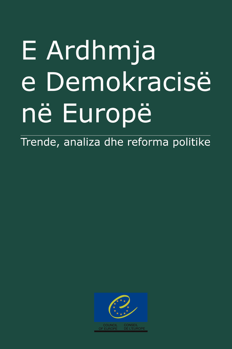Cover of The Future of Democracy in Europe, Albanian edition